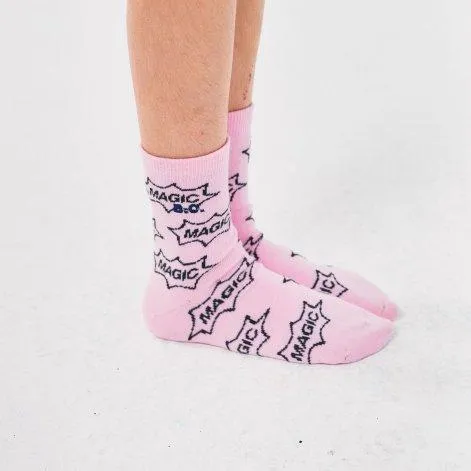 Socks It's Magic all over Light Pink - Bobo Choses