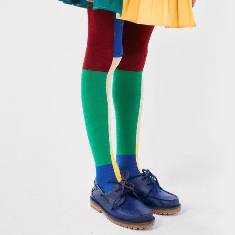 Tights Color Block Multicolor - Bobo Choses