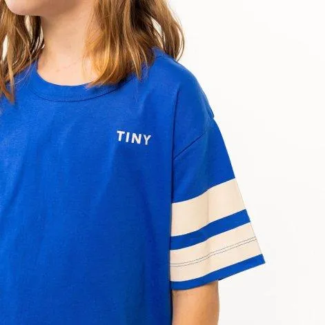 T-shirt Stripes Ultramarine - tinycottons