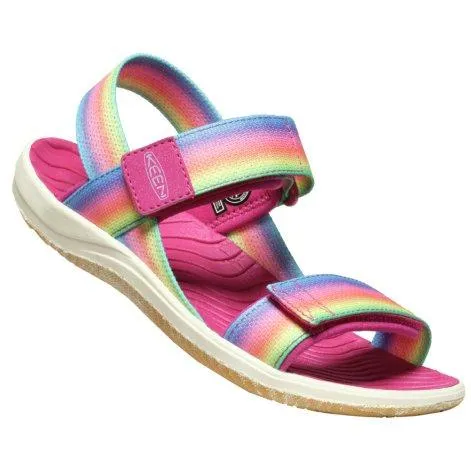 Sandals Elle Backstrap rainbow/festival fuchsia - Keen