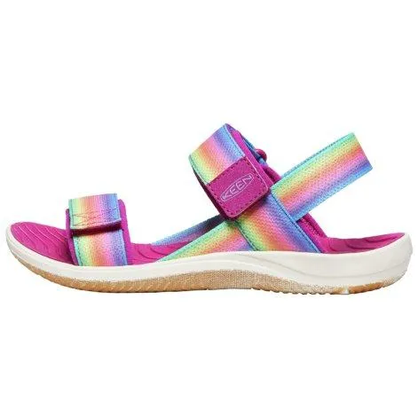 Sandals Elle Backstrap rainbow/festival fuchsia - Keen