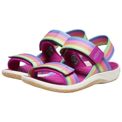 Sandalen Elle Backstrap rainbow/festival fuchsia - Keen