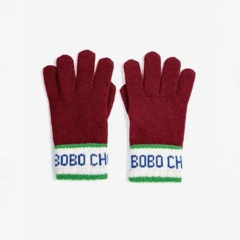 Handschuhe Once Upon a Time Burgundy Red - Bobo Choses