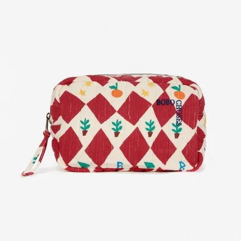 Toiletry bag Harlequin Red - Bobo Choses