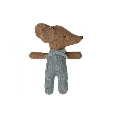 Boîte d'allumettes bleue Sleepy Wakey de bébé souris - Maileg