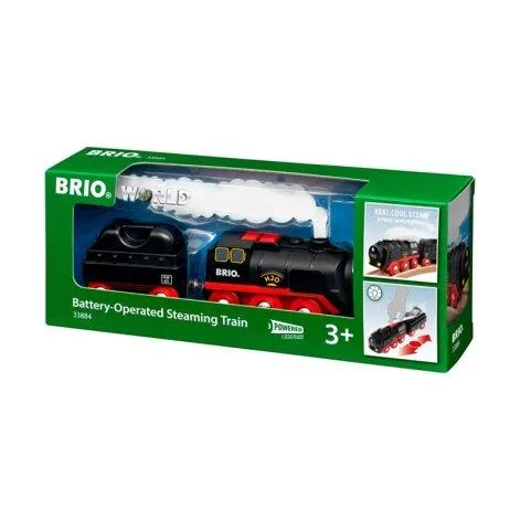 Battery steam locomotive with water tank - BRIO