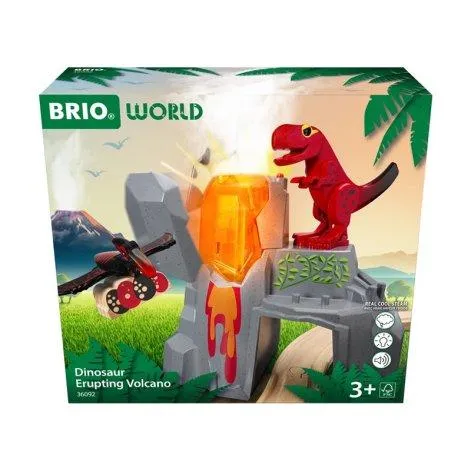 Dinosaur Erupting Volcano - BRIO