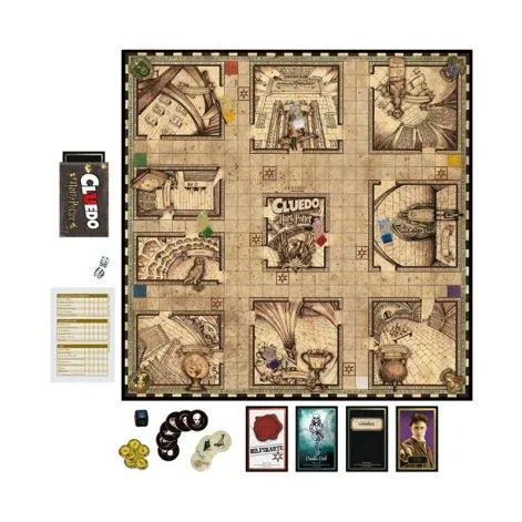 Cluedo Harry Potter, German version - Hasbro