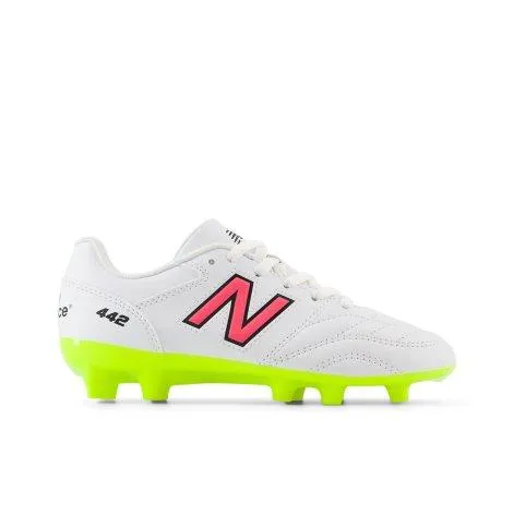 Sneaker JS43FWH2 442 v2 Academy FG JNR White - New Balance