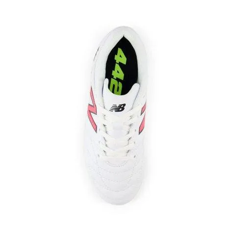 Sneaker JS43FWH2 442 v2 Academy FG JNR White - New Balance