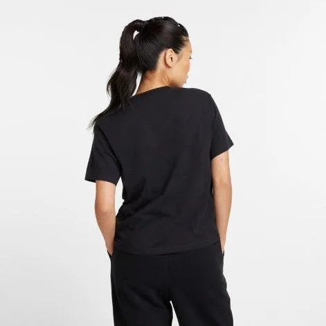  T-Shirt Sport Jersey Relaxed Logo Black - New Balance