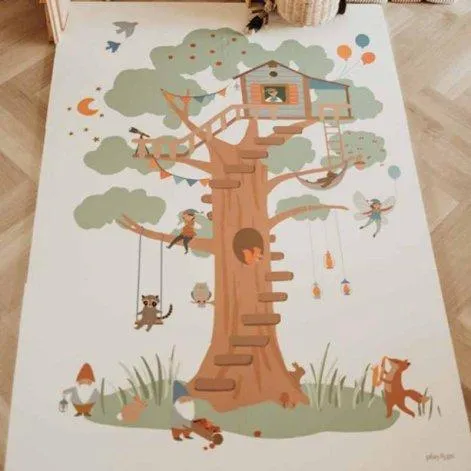 Treehouse Puzzlemat 120 x 180 / 6 Teile - Play & Go