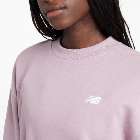 Sweatshirt Sport Essentials French Terry Small Logo Crew Ice Wine - New Balance