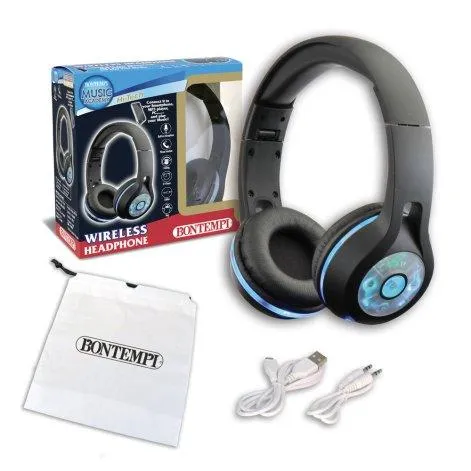 Bontempi wireless headphones with LED lights - Bontempi