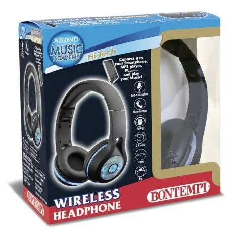 Bontempi wireless headphones with LED lights - Bontempi