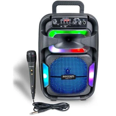 Bontempi Haut-parleur sans fil avec microphone 120W - Bontempi