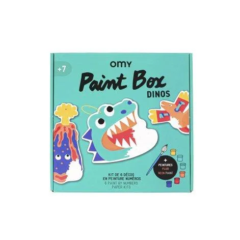 Dinosaur paint box - OMY