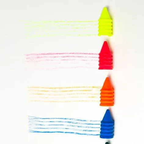 Wax crayons Fluorescent - OMY