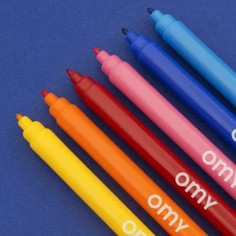 Crayons-feutres lavables - OMY