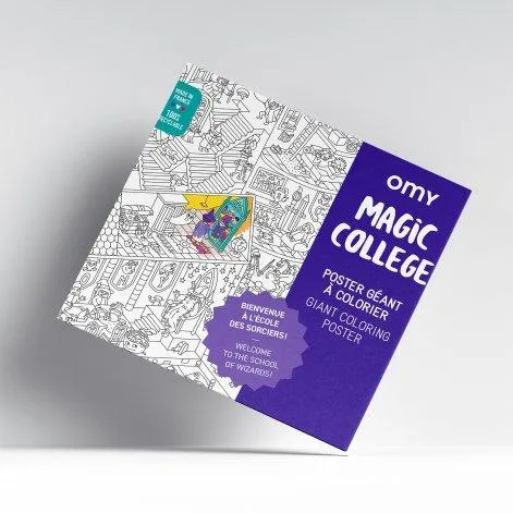 Ausmalposter Magic College - OMY