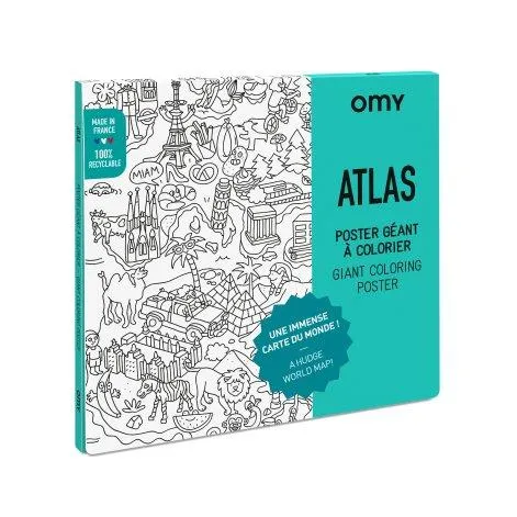 Ausmalposter Atlas - OMY