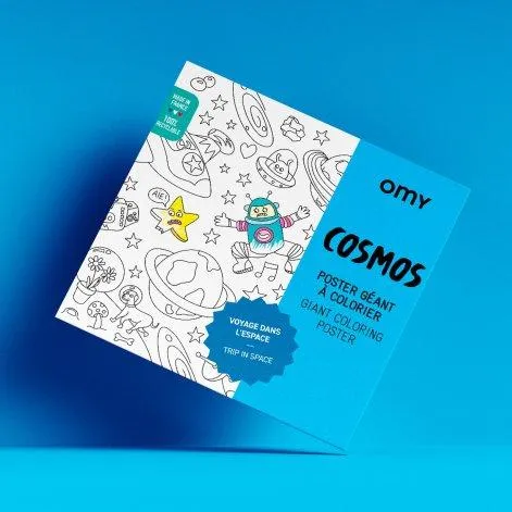 Cosmos coloring poster - OMY