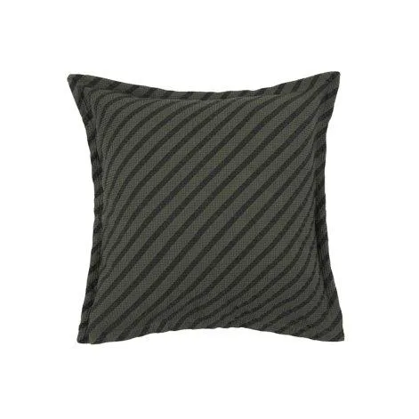 Landscape Stripes Vetiver cushion - Nobodinoz