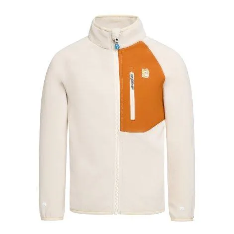 Organic fleece jacket Avan Teddy Almond - namuk