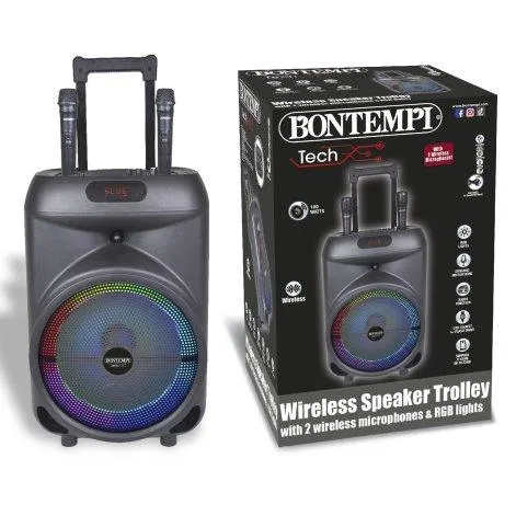 Bontempi Wireless Lautsprecher-Trolley 250W - Bontempi