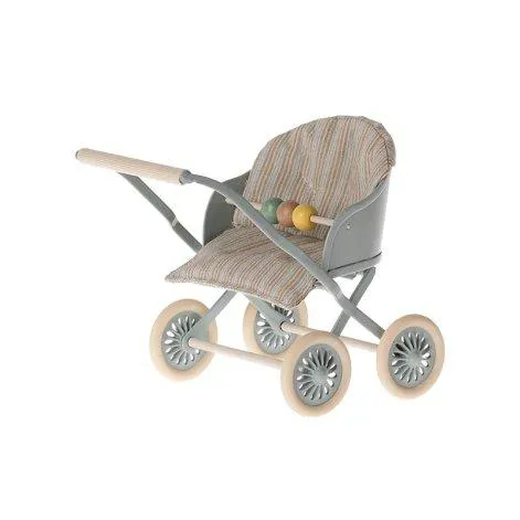 Kinderwagen Baby Blau - Maileg