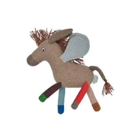 Cuddly toy donkey Donny Sky Multicolored - OYOY