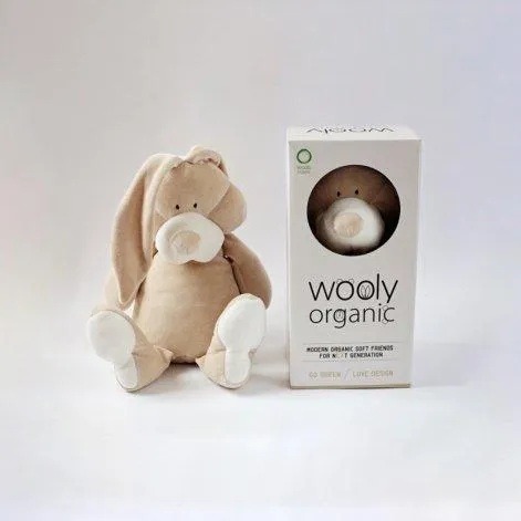 Wooly plush bunny - Wooly Organic