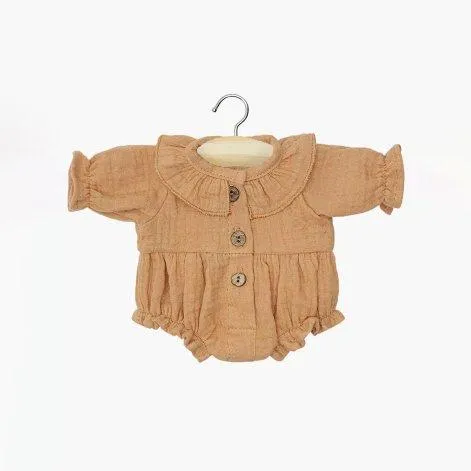 Gordis: Romper Léonore sugar brown - Minikane