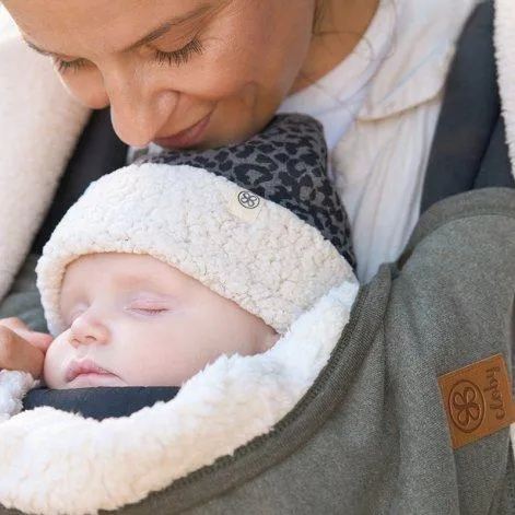 Bonnet Teddy Léopard Gris - Cloby