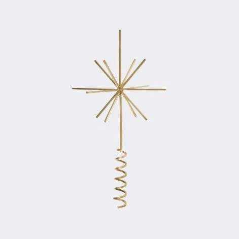 Brass Christmas Tree Top Star - ferm LIVING