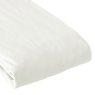 Lakan uni, drap housse 140x200+30 cm blanc