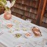 OYOY tablecloth striped, light yellow / white